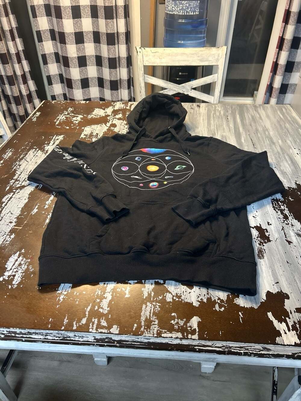 Coldplay Music of the Spheres Planet Hoodie XL